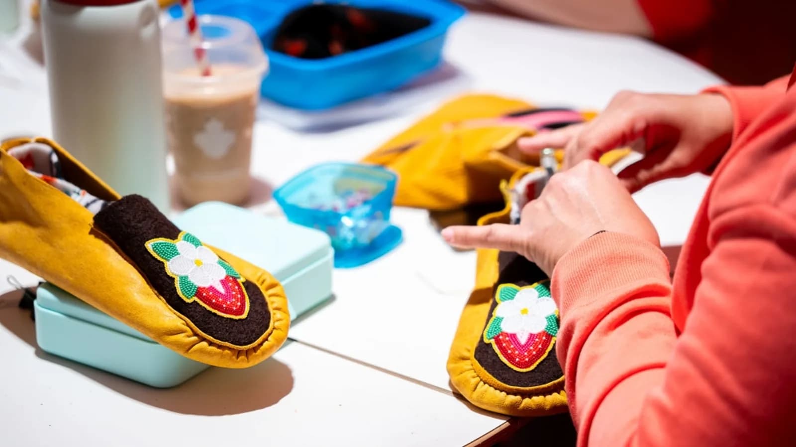 Beaded Vamp and Moccasin Workshop with Colleen Nolan
