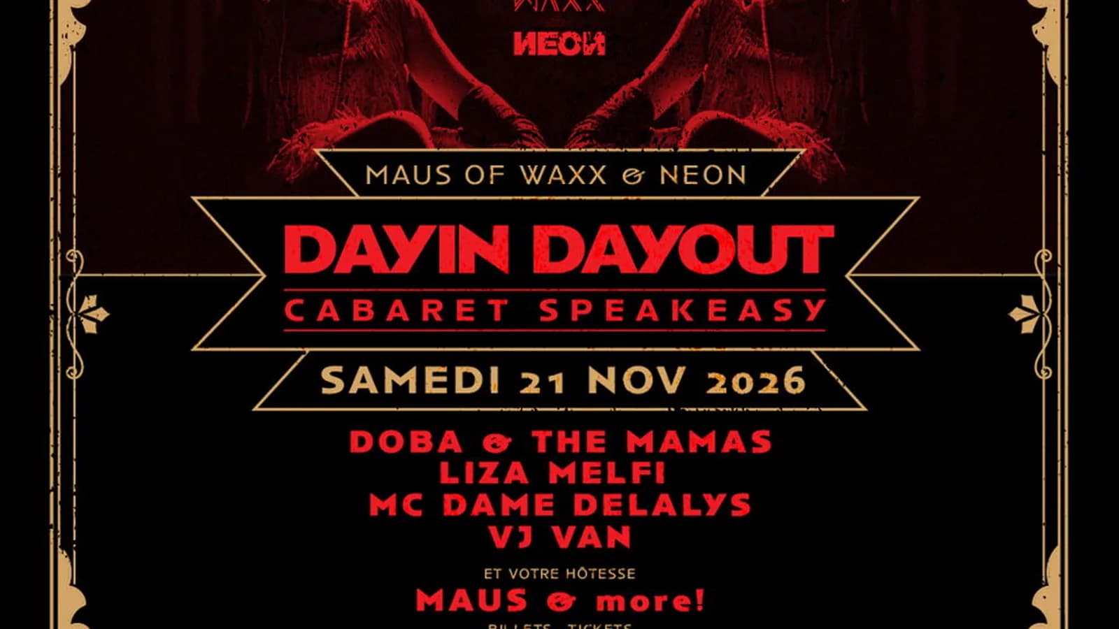 DAY IN DAY OUT / SPEAKEASY CABARET