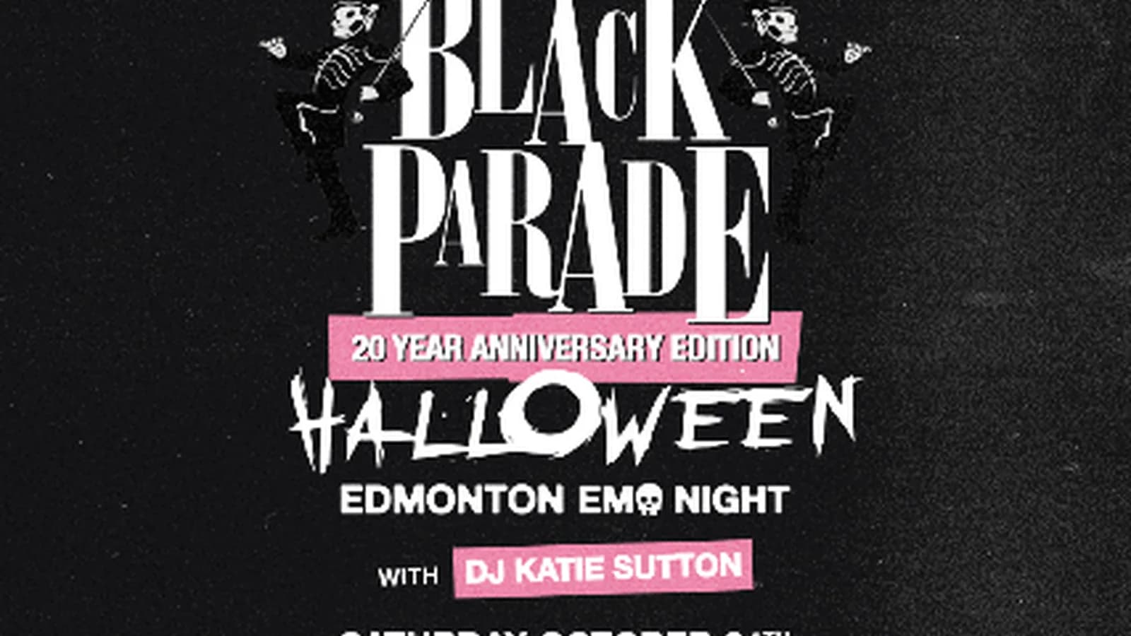 The Black Parade Halloween Emo Night Edmonton