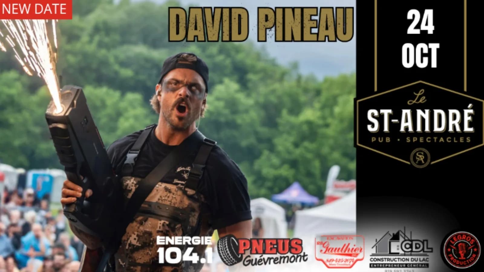 Legros Production presents David Pineau