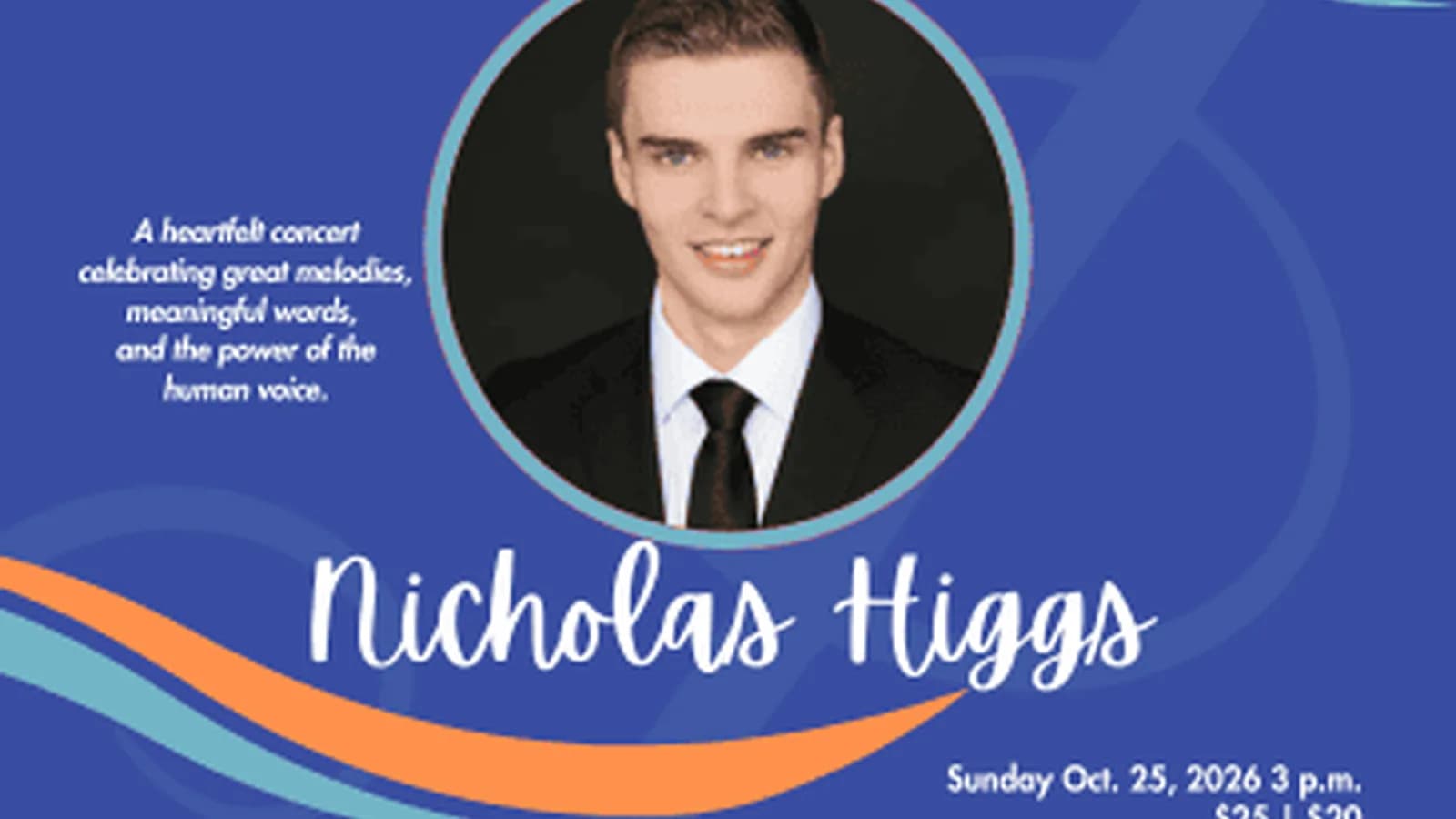 Music at Met presents Nick Higgs, baritone