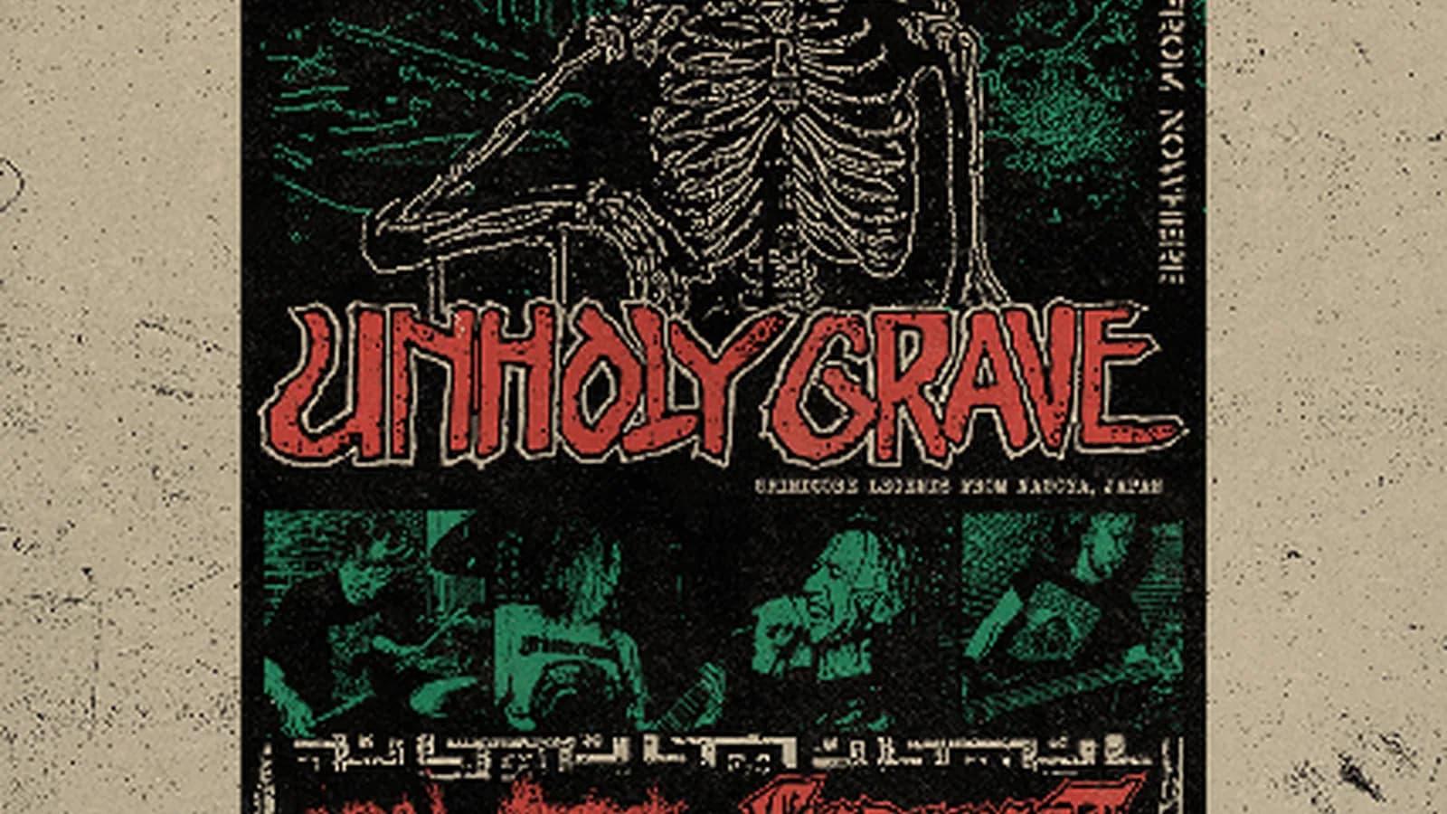 UNHOLY GRAVE w/ HEDONIST, RAW ADDICT & FEEDING