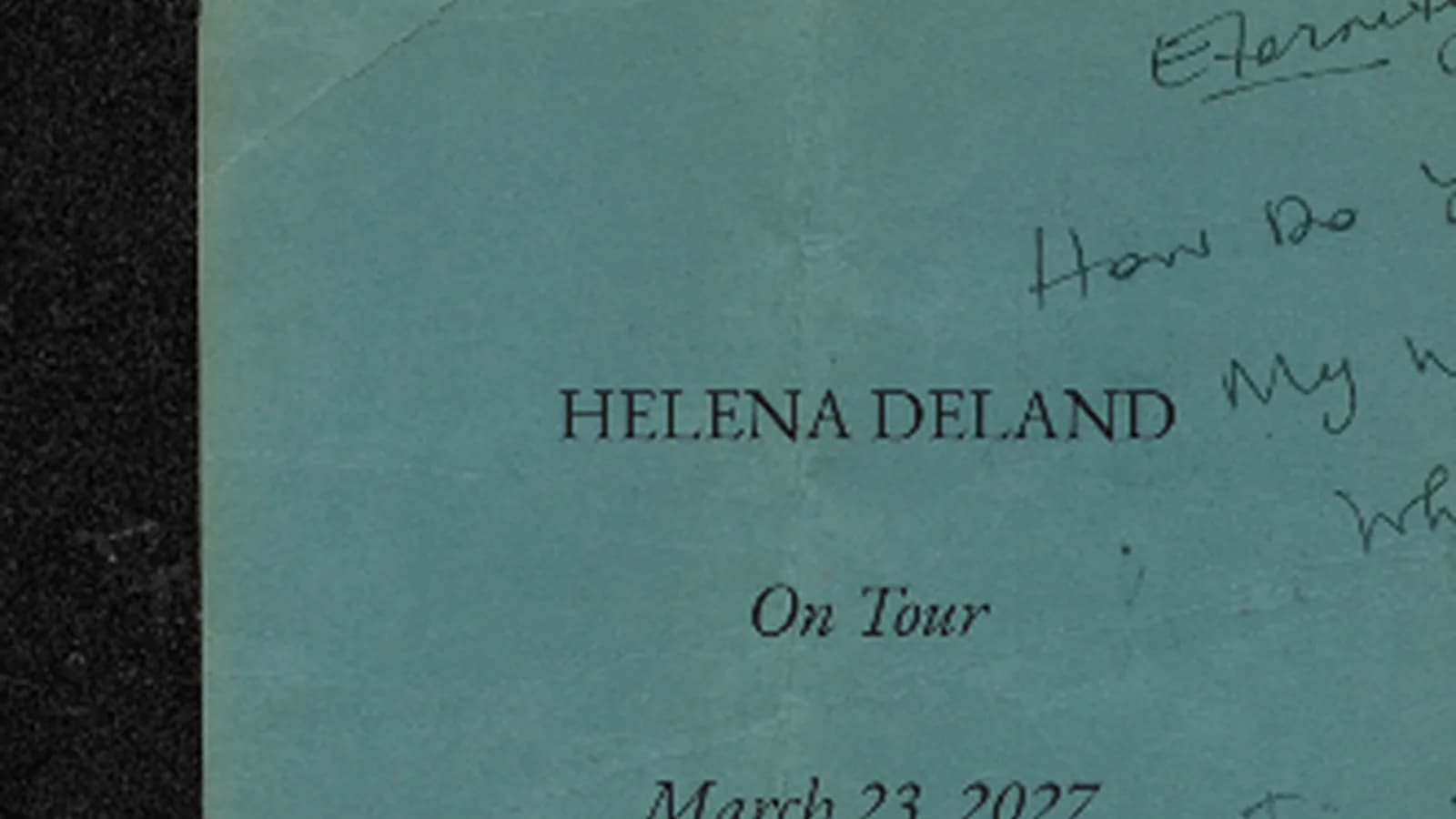 Helena Deland with Special Guests