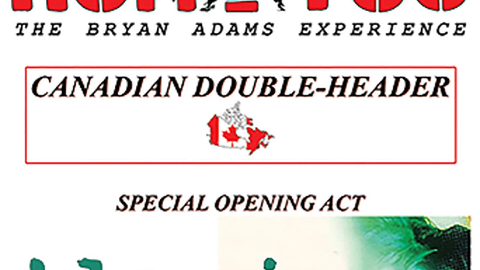 BRYAN ADAMS plus ALANIS MORISSETTE Tributes