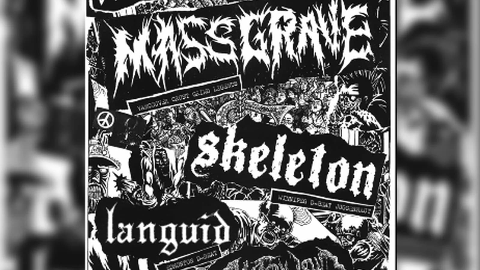 Massgrave w/ Skeleton, Languid, Autolysis
