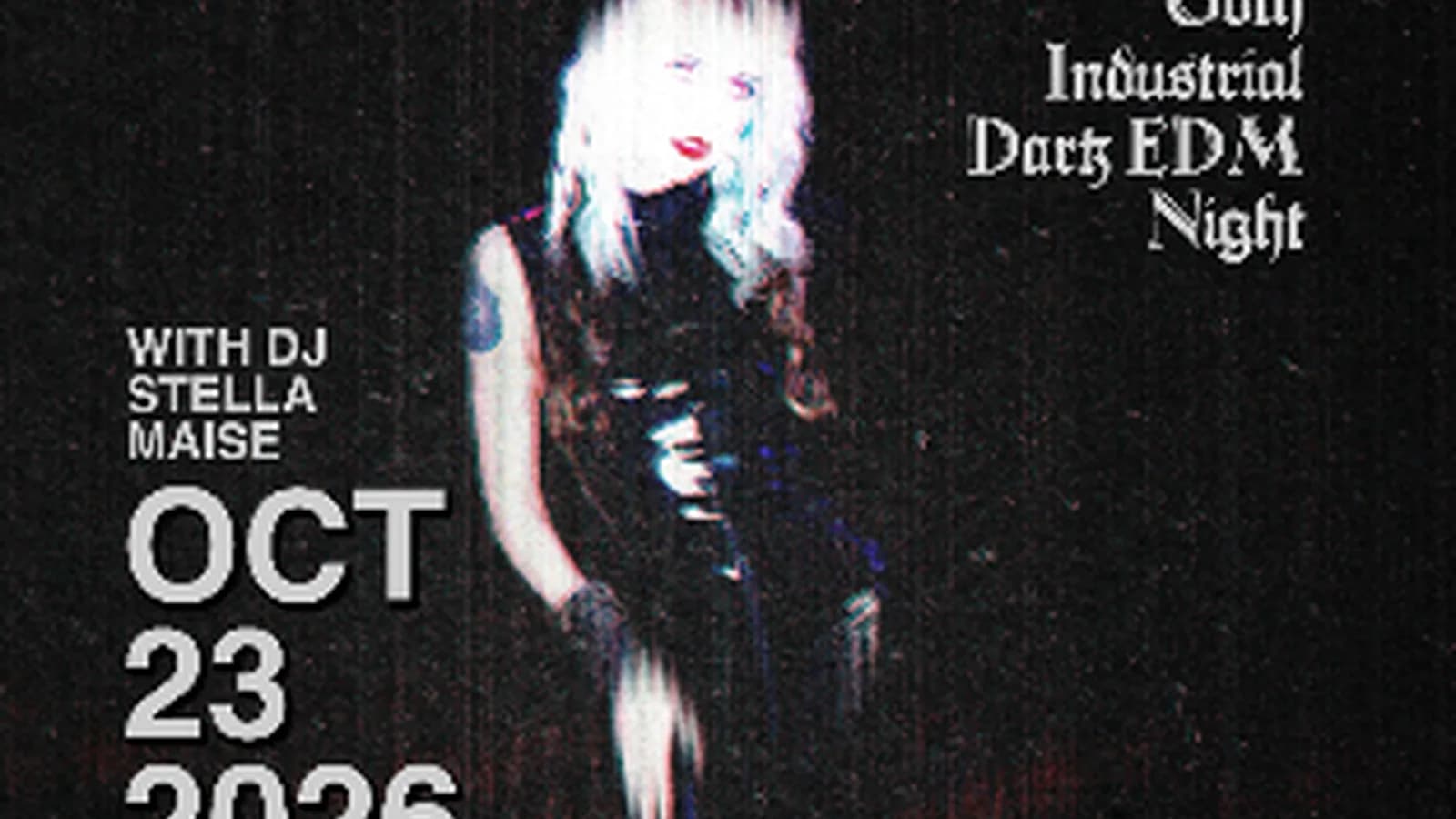 CLOSER: Goth x Industrial x Dark EDM Night at Hard Luck Toronto on Oct 23 2026